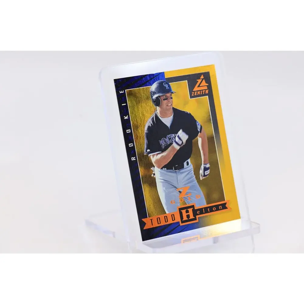1998 Zenith Z-Gold #89 Todd Helton RC 60/100 PSA 8 Colorado Rockies - Pop 2